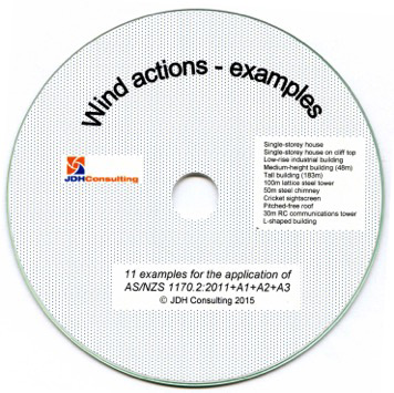 Wind Actions Examples CD-ROM